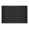 BUILDMART - 24x16 Modern AC Vent Cover - Decorative Black Air Vent - Standard Linear Slot Diffuser - Register Grille for Ceiling, Walls & Floors - Texas Buildmart Questions & Answers
