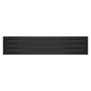 BUILDMART - 28x6 Modern AC Vent Cover - Decorative Black Air Vent - Standard Linear Slot Diffuser - Register Grille for Ceiling, Walls & Floors - Texas Buildmart Questions & Answers