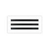 BUILDMART - 14x6 White Modern AC Vent Cover - Decorative Air Vent - Standard Linear Slot Diffuser - Register Grille for Ceiling, Walls & Floors - Texas Buildmart Questions & Answers