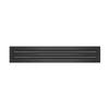 BUILDMART - 24 Black Inch Linear Slot Diffuser - 2 Slot - Double Slot - Decorative Linear Air - Modern Vent Cover for Ceiling, Walls & Floors - Texas Buildmart Questions & Answers
