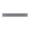 BUILDMART - 24x4 White Modern AC Vent Cover - Decorative Air Vent - Standard Linear Slot Diffuser - Register Grille for Ceiling, Walls & Floors - Texas Buildmart Questions & Answers