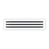 BUILDMART - 24x6 Modern AC Vent Cover - Decorative White Air Vent - Standard Linear Slot Diffuser - Register Grille for Ceiling, Walls & Floors - Texas Buildmart Questions & Answers