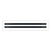 BUILDMART - 20x4 Modern AC Vent Cover - Decorative White Air Vent - Standard Linear Slot Diffuser - Register Grille for Ceiling, Walls & Floors - Texas Buildmart Questions & Answers