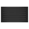 BUILDMART - 24x14 Black Modern AC Vent Cover - Decorative Air Vent - Standard Linear Slot Diffuser - Register Grille for Ceiling, Walls & Floors - Texas Buildmart Questions & Answers
