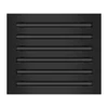 BUILDMART - 14x12 Modern AC Vent Cover - Decorative Black Air Vent - Standard Linear Slot Diffuser - Register Grille for Ceiling, Walls & Floors - Texas Buildmart Questions & Answers
