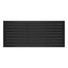 BUILDMART - 36x16 Black Modern AC Vent Cover - Decorative Air Vent - Standard Linear Slot Diffuser - Register Grille for Ceiling, Walls & Floors - Texas Buildmart Questions & Answers