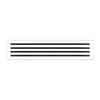 BUILDMART - 36x8 Modern AC Vent Cover - Decorative White Air Vent - Standard Linear Slot Diffuser - Register Grille for Ceiling, Walls & Floors - Texas Buildmart Questions & Answers