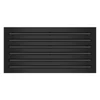 BUILDMART - 24x12 Black Modern AC Vent Cover - Decorative Air Vent - Standard Linear Slot Diffuser - Register Grille for Ceiling, Walls & Floors - Texas Buildmart Questions & Answers