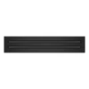 BUILDMART - 20x4 Modern AC Vent Cover - Decorative Black Air Vent - Standard Linear Slot Diffuser - Register Grille for Ceiling, Walls & Floors - Texas Buildmart Questions & Answers